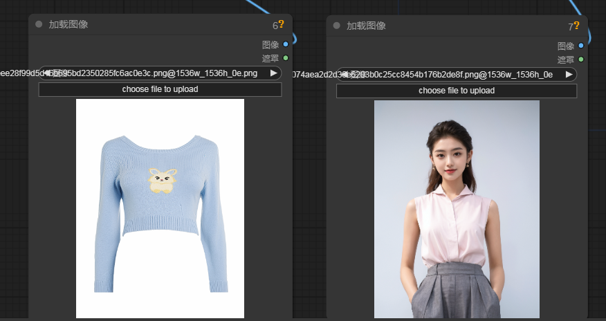 图片[3]-AI生产力应用篇：ComfyUI一键模特换衣服！-子青资源网