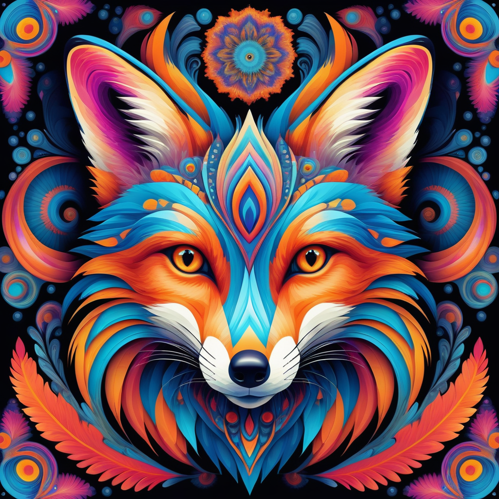 图片[1]-解锁AI绘画新技能: SD迷幻风格插画制作教程-子青资源网