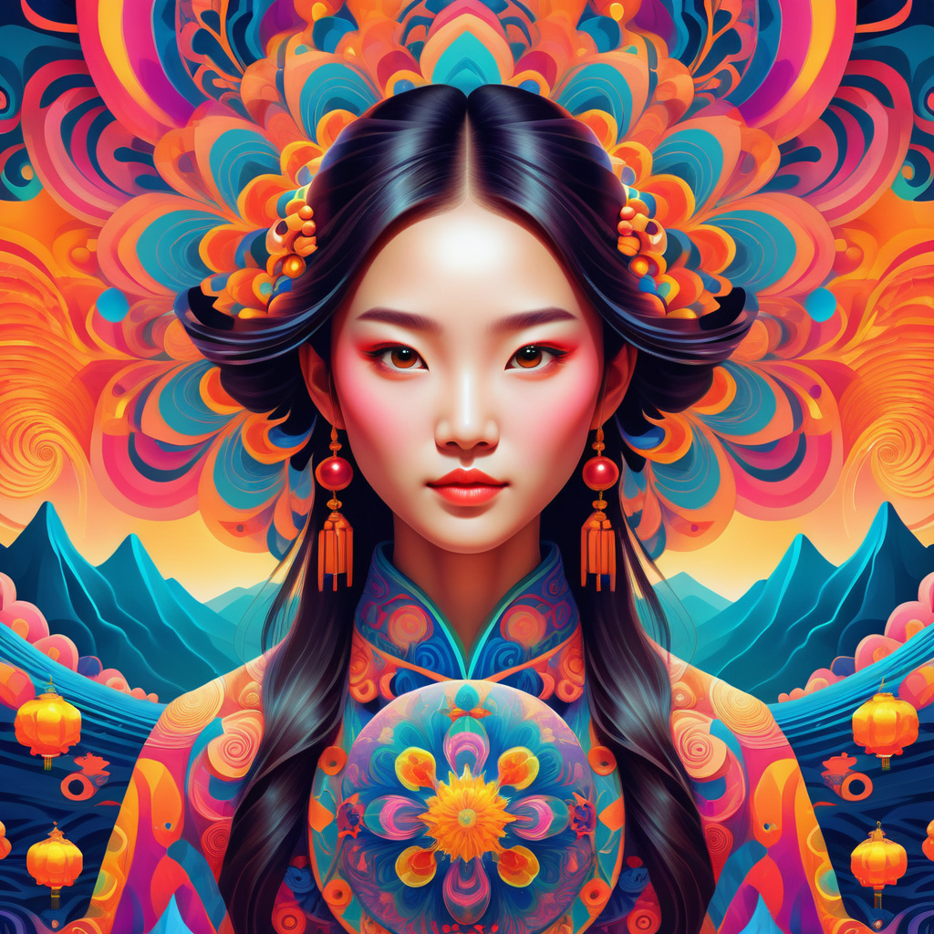 图片[16]-解锁AI绘画新技能: SD迷幻风格插画制作教程-子青资源网