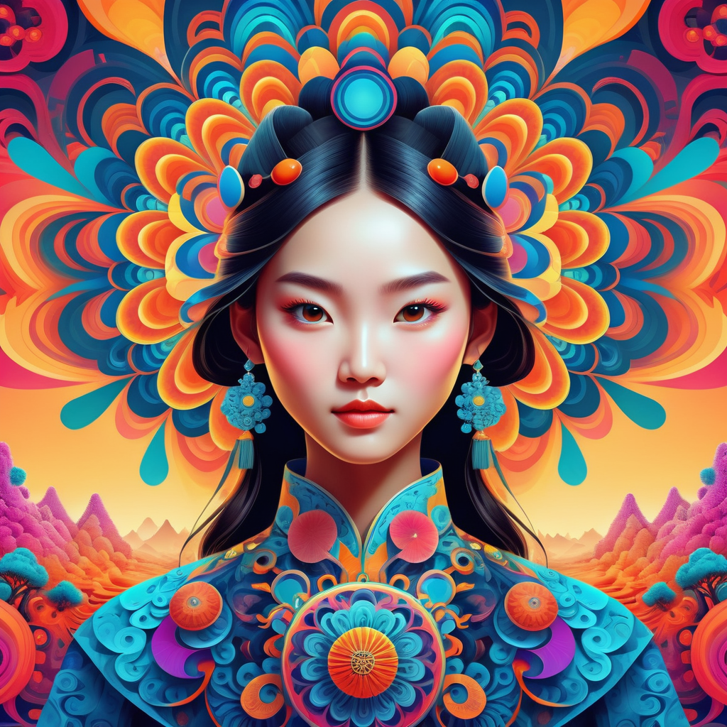 图片[17]-解锁AI绘画新技能: SD迷幻风格插画制作教程-子青资源网