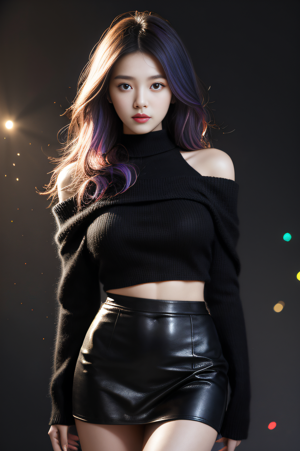 图片[1]-Stable Diffusion【真人模型】：AI绘画打造极致光影美女人像摄影，超真实！-子青资源网