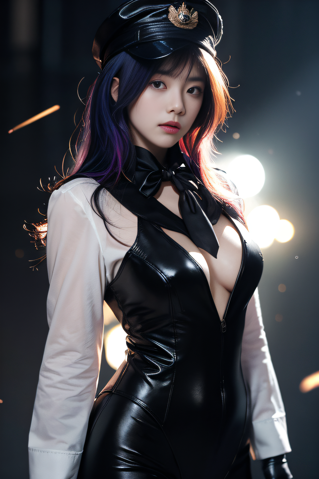 图片[4]-Stable Diffusion【真人模型】：AI绘画打造极致光影美女人像摄影，超真实！-子青资源网
